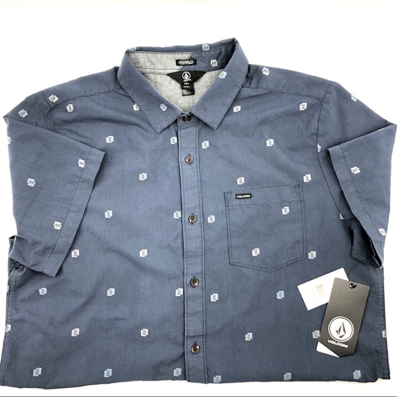 Volcom NWT Men’s Modern Fit short sleeve shirt. - Picture 2 of 7